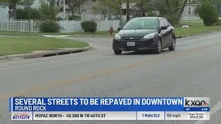 Round Rock repaving several roads in downtown area | KXAN News Today
