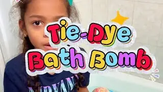 Tie Dye Bath Bomb Unboxing!!!