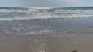 Sparkling see waves - countless mirrors reflecting sun rays