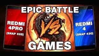 Xiaomi Redmi 4 PRO vs Xiaomi Redmi 4 - EPIC BATTLE (GAMES) | Snapdragon 625 vs Snapdragon 430 | Игры