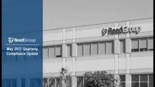 ReedGroup's 2017 2nd quarter compliance webinar