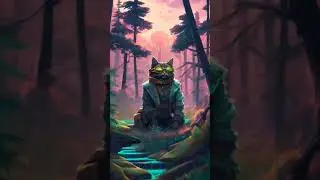 Sigma cat Sci-fi i AI generated 👀 video 👽🌌.#scifi #shorts  #beyond#cat