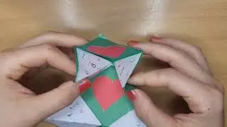 Easy Paper fantasy postcard  origami #fantasy