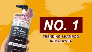 Review: Kundal Honey & Macadamia Pure Natural Balancing Refreshing Shampoo (Cherry Blossom)