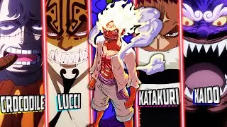 TODAS LAS PELEAS DE LUFFY DE LA PEOR A LA MEJOR
