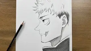 How to Draw Itadori Yuji (Jujutsu Kaisen Season 3) &ndash; Step by Step Anime Drawing Tutorial