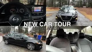 NEW CAR TOUR | Nissan Altima | Supper Black 🖤