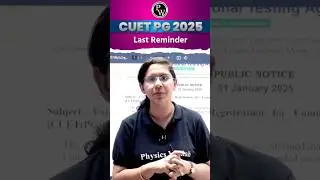 Last Chance Alert! CUET PG 2025 Registration Ends Soon &ndash; Don&rsquo;t Miss Out!