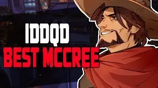IDDQD BEST MCCREE? [ OVERWATCH SEASON 6 TOP 500 ]