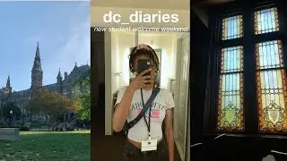 texas girl goes cross country pt. 2 | visting georgetown uni 🪷