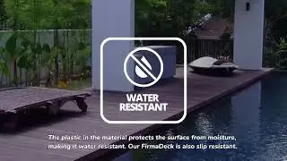 FirmaDeck - WPC decking, water-resistant, rot-resistant and termite-proof #wpcdecking