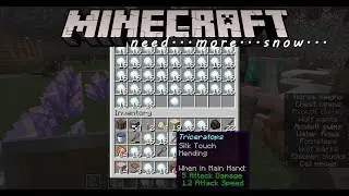First time spawning a Snow Golem! | Minecraft (47)