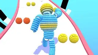 Rope-Man Run - Best Gameplay All Levels - MaxLevel (Android, iOS) #6