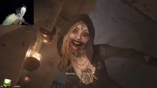 XQC reacts to resident evil village girl
