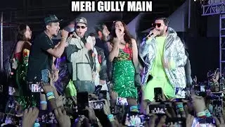 Live: Ranveer Singh Meri Gully Main Song With Divine & Naezy - Gully Boys Promotions