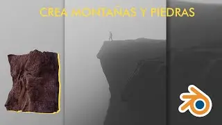 BLENDER TUTORIAL: MODELANDO PIEDRAS Y MONTAÑAS EN BLENDER
