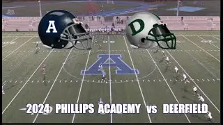 2024 Phillips Academy Andover Football vs Deerfield Academy