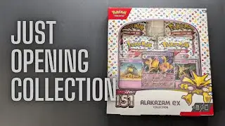 Just Opening &ndash; Pok&eacute;mon 151 Alakazam ex Collection (No Talking)