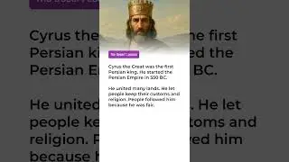 Who Was Cyrus the Great? 🇮🇷 | Learn English with Ancient Persia (A1 Level)  #learnenglish #history