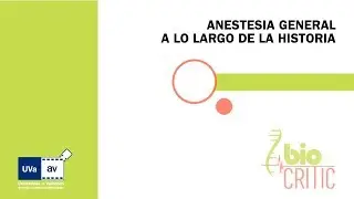 ANESTESIA GENERAL A LO LARGO DE LA HISTORIA