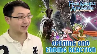 ALL OPENING & ENDINGS | The Seven Deadly Sins Four Knights of the Apocalypse Reaction