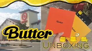 bts butter unboxing (peaches & cream versions 🍑🥛) | 방탄소년단