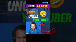 Gusse वाले uncle youtuber आ gaye samne aur ye ho गया😂#shorts