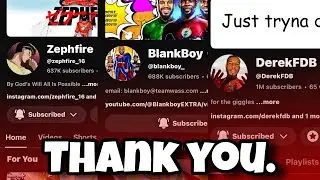 Моя любовь к ютуберам, которые комментируют видео (BlankBoy, Zephfire, DerekFDB)