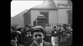 1902 West Bromwich England and Wexfort Ireland 🎥 OLD VIDEO FOOTAGE