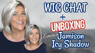 WIG CHAT | UNBOXING Estetica JAMISON in ICY SHADOW |COMPARED to CHROME RT1B