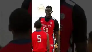 Tacko Fall as a senior in HS! #shorts #nba #tacko #tackofall #taco #tacotuesday #courtside #tall