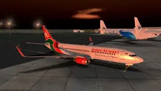 RFS - Real Flight Simulator / Kenya Airways / Mombasa To Nairobe / B737