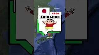 Cartoon Character Was Born In Which Year #country #map #world #shorts