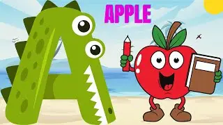 A Is for Apple 🍎 | Letter A Phonics Song | Easy ABC Learning for Kids | BMCKIDS