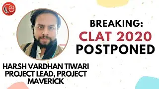 Breaking : CLAT 2020 Postponed