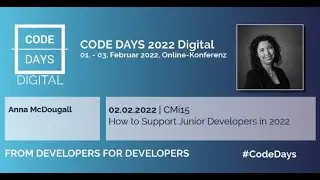 How to Support Junior Developers | CodeDays 2022