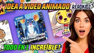 La Nueva IA que Crea Libros Infantiles y Videos Animados en Minutos 🚀 ReadKidz AI