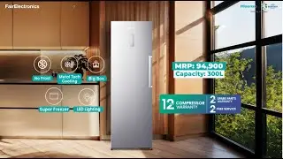 Hisense Upright Freezer| Available at Fair Electronics Smart Plaza