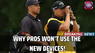 PGA Tour's BIG Experiment - Will Distance Devices Actually Work? । USA TODAY NEWS