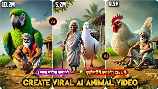 How to make ai video | Copy paste video on youtube and earn money | How to make video from ai