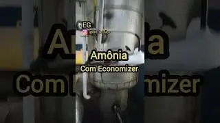 Sistema -30+35 am&ocirc;nia com economizer #refrigeracao #amonia