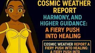 Cosmic Weather Report a Fiery Push into Healing ￼