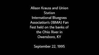 Alison Krauss and Union Station Sept. 1995 International Bluegrass Music Association (IBMA) Fan Fest