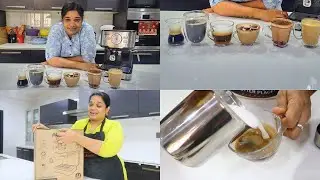 I Opened a Coffee Shop (Cafe) in My Home - Lets Make Popular 6 Coffees Around the World