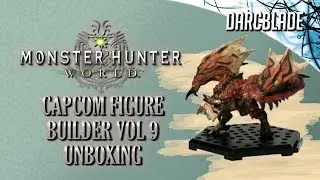 CAPCOM FIGURE BUILDER VOL 9 UNBOXING : MONSTER HUNTER WORLD