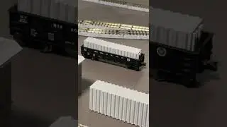 N scale trains 3d printed train load