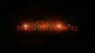 Burn IT! | After Effects Template | Openers