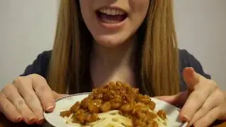 *Slurping Eating Sounds* ASMR| Shrimp Pasta| NO TALKING