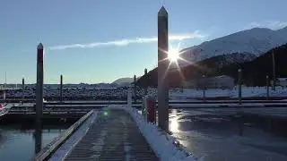 Walking the Seward Boat Harbor