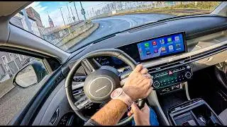 NEW Hyundai Tucson 2025 (1.6 T-GDI 4WD Hybrid 215hp) | POV Test Drive #2278 Joe Black